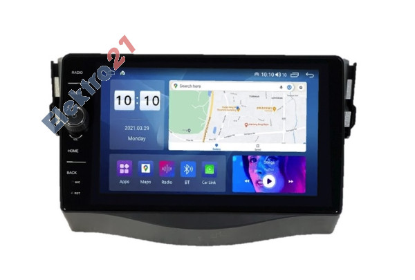 Toyota RAV4 (2006-2012) autorádio 9'' Android 11 s navigací